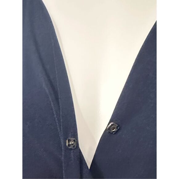 BCBGeneration Women’s Navy Blue Long Sleeve With Pockets Mini Dress‎ Size 2XS - Picture 5 of 8